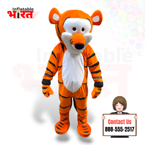 Tiger Cartoon Mascot