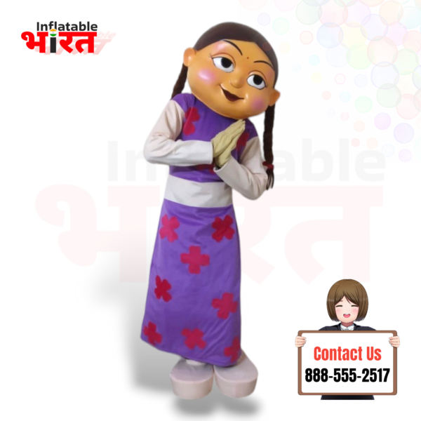 Chutki Mascot Costumes