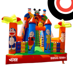 Mickey Mouse Bouncy Castle 12x18 Ft - Fun & Safe Inflatable Jhula for Kids | Best Price in India